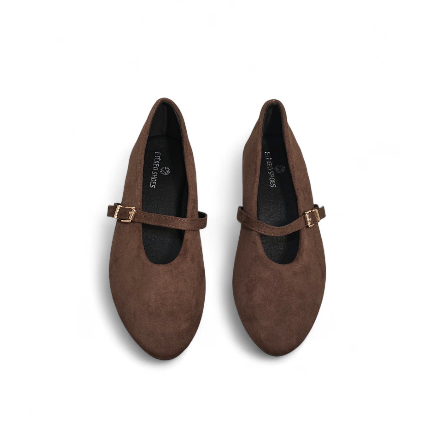 Merceditas de terciopelo para mujer estilo clásico con correa ajustable y punta redonda, disponibles en negro y marrón, cómodas y versátiles para uso diario o casual elegante