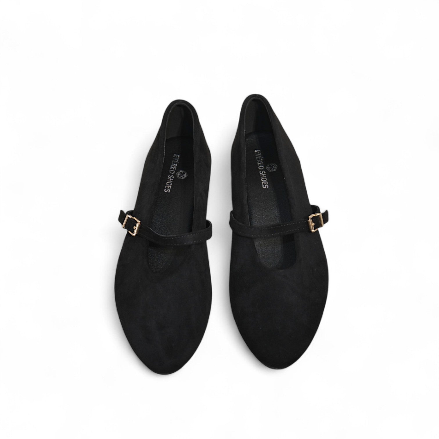 Merceditas de terciopelo para mujer estilo clásico con correa ajustable y punta redonda, disponibles en negro y marrón, cómodas y versátiles para uso diario o casual elegante