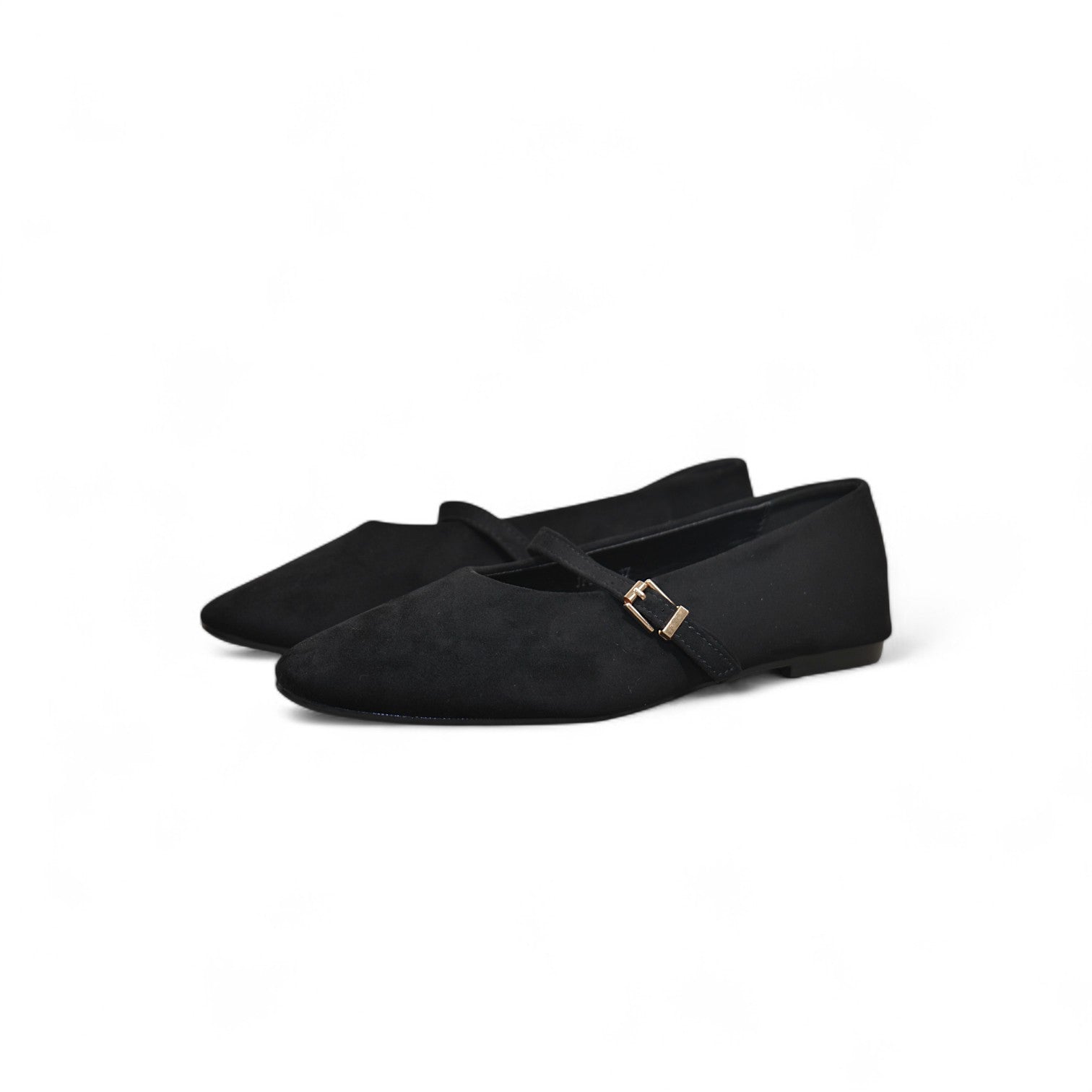 Merceditas de terciopelo para mujer estilo clásico con correa ajustable y punta redonda, disponibles en negro y marrón, cómodas y versátiles para uso diario o casual elegante