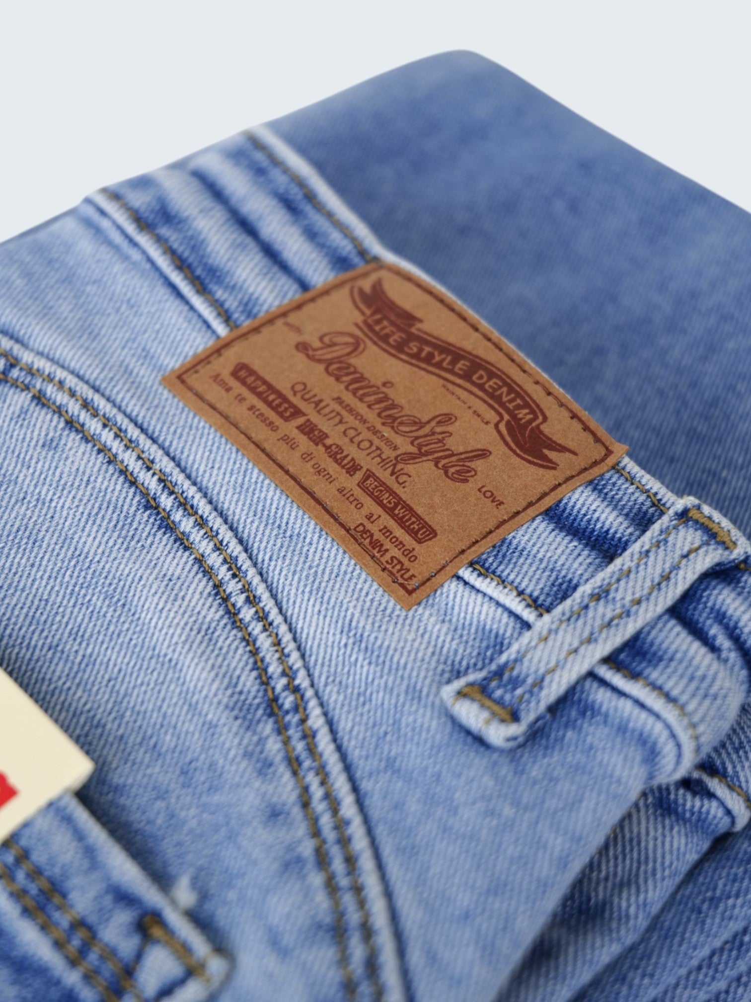 Vaqueros Mujer Bootcut Azul Claro de Tiro Medio, Jeans Denim Elásticos Ajustados en Cadera con Pierna Acampanada, Pantalones Vaqueros Push Up Estilo Casual Slim Fit para Diario