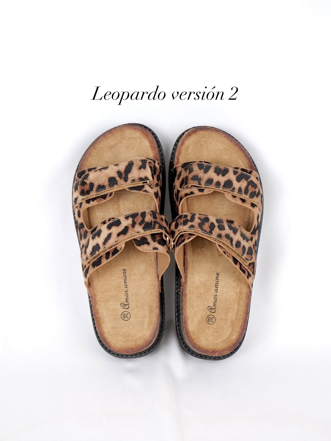 Sandalias Bio con Plataforma y Doble Hebilla de Velcro, Hebilla con Tachuales, Tira Ancha de Crochet Floral