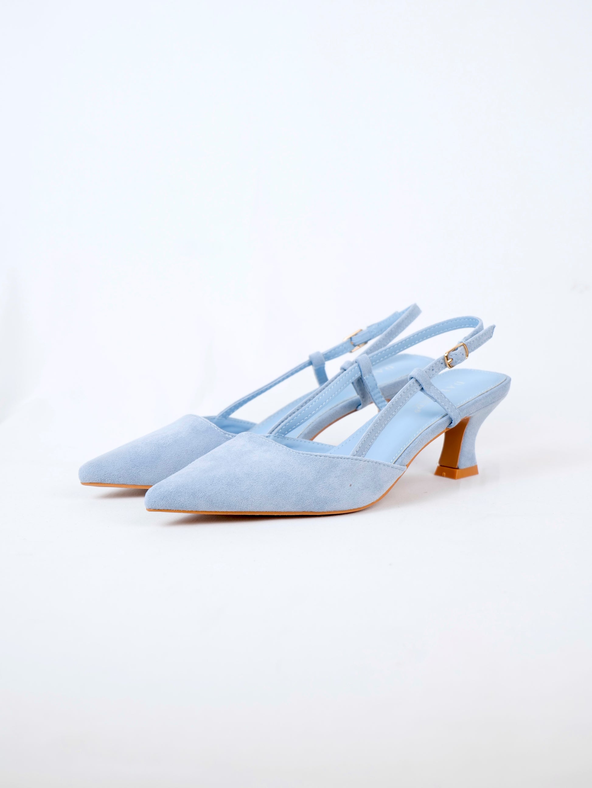 Zapatos de tacón slingback elegantes para mujer con punta fina, zapatos destalonados de terciopelo, tacón bajo cómodo con tira trasera ajustable en beige, rosa, marrón chocolate y negro para comuniones bodas eventos importantes