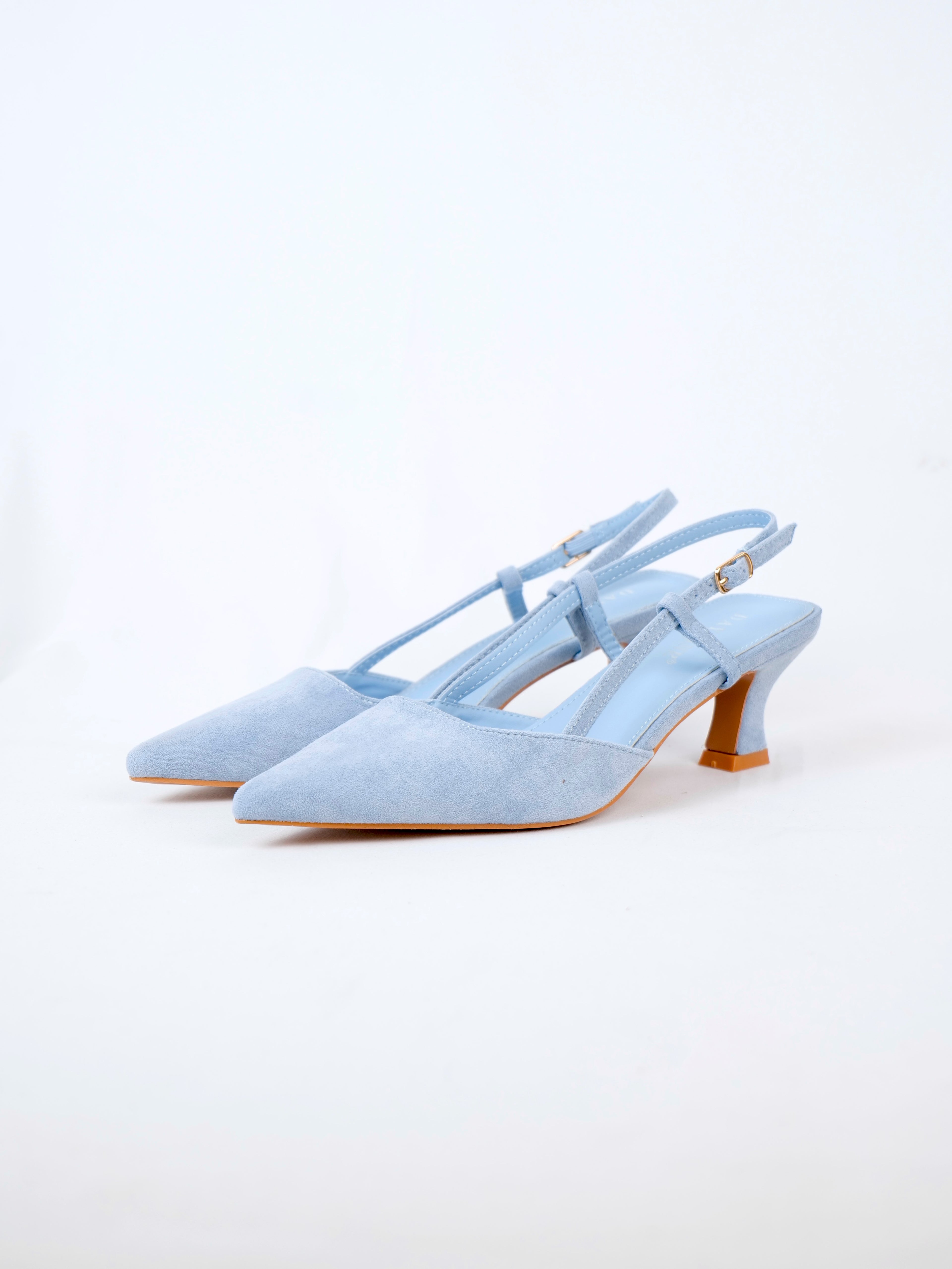 Zapatos de tacón slingback elegantes para mujer con punta fina, zapatos destalonados de terciopelo, tacón bajo cómodo con tira trasera ajustable en beige, rosa, marrón chocolate y negro para comuniones bodas eventos importantes