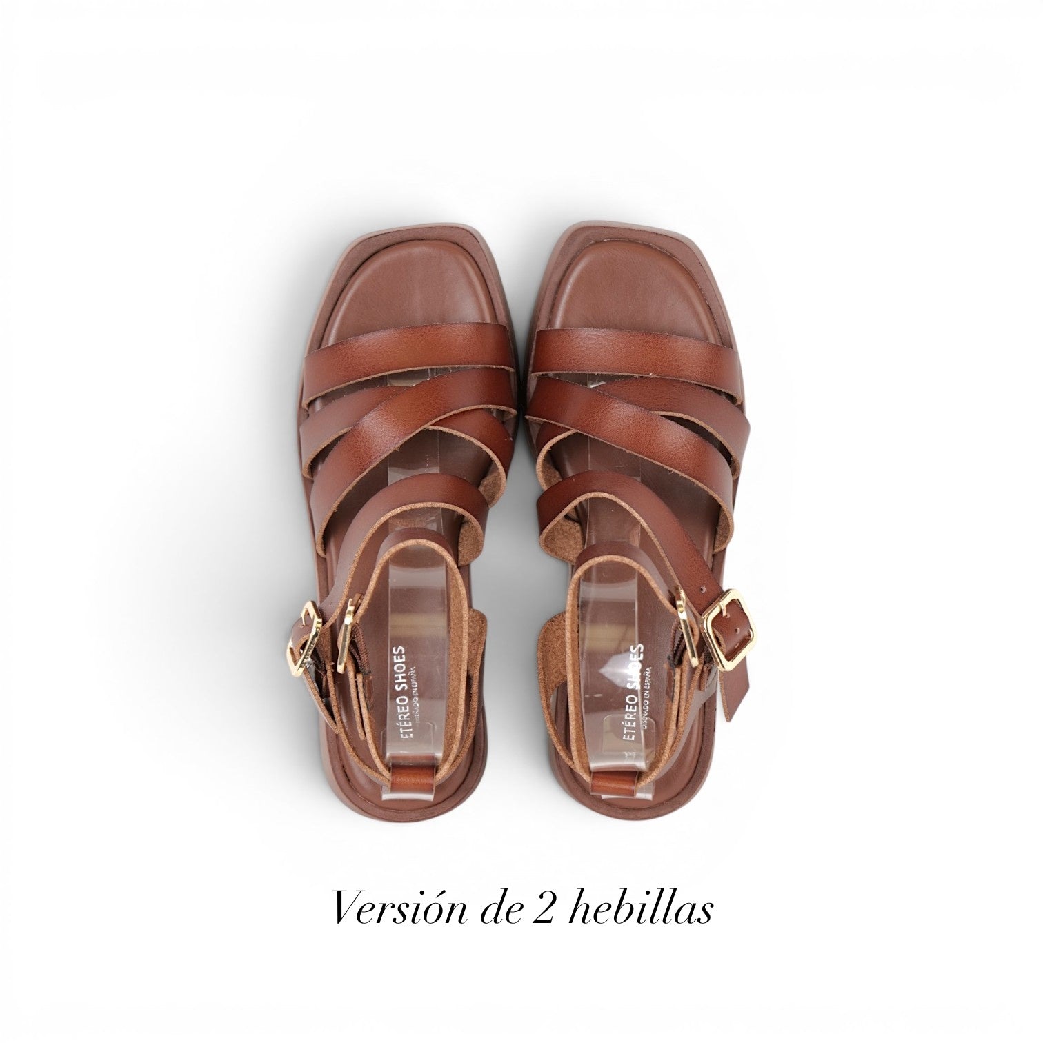 Sandalias Romanas con Plataforma alta para mujer en negro con tiras múltiples y hebillas metálicas, zapatos abiertos cómodos estilo casual urbano