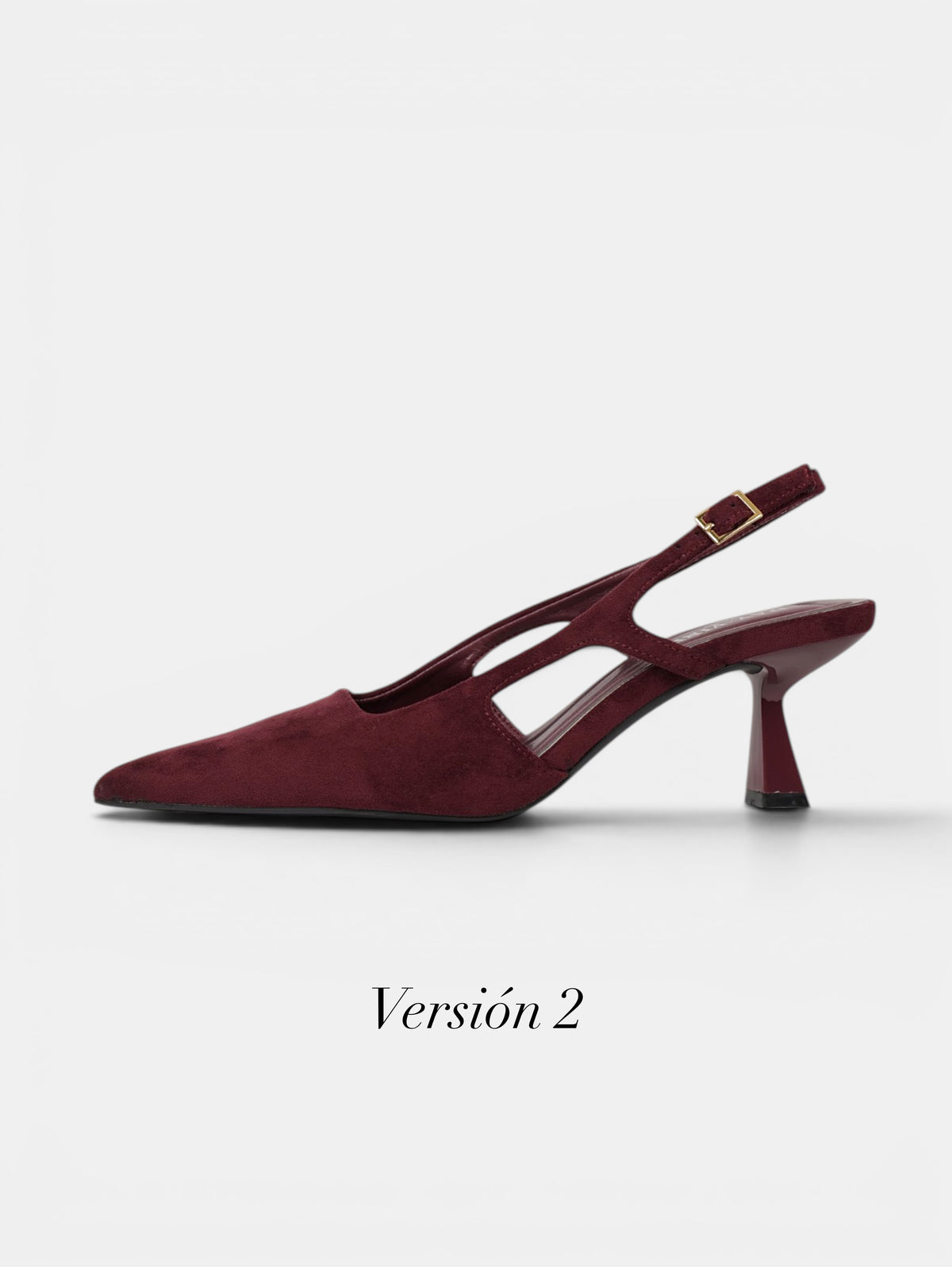 Zapatos de tacón slingback elegantes para mujer con punta fina, zapatos destalonados de terciopelo, tacón bajo cómodo con tira trasera ajustable en beige, rosa, marrón chocolate y negro para comuniones bodas eventos importantes