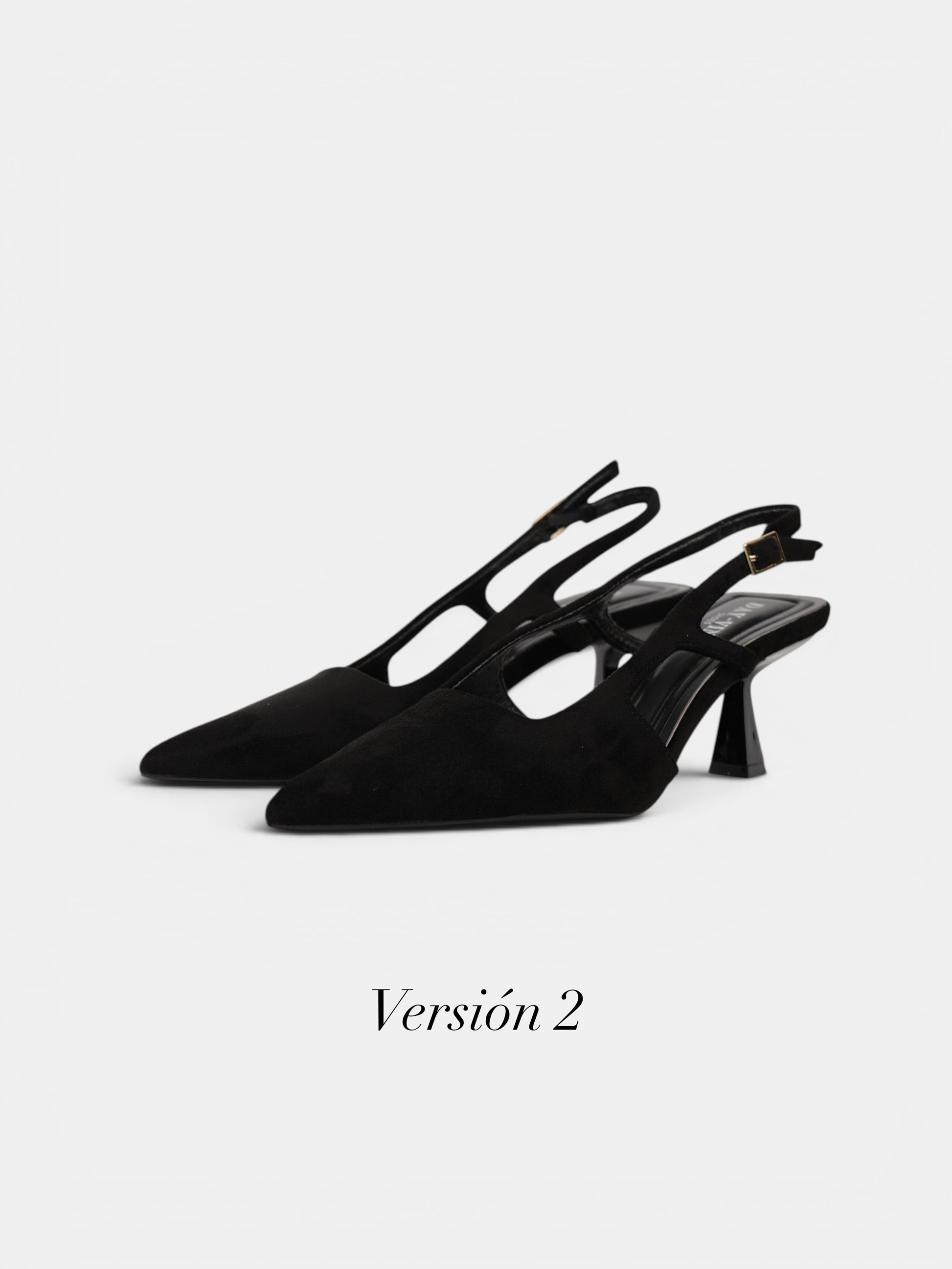 Zapatos de tacón slingback elegantes para mujer con punta fina, zapatos destalonados de terciopelo, tacón bajo cómodo con tira trasera ajustable en beige, rosa, marrón chocolate y negro para comuniones bodas eventos importantes