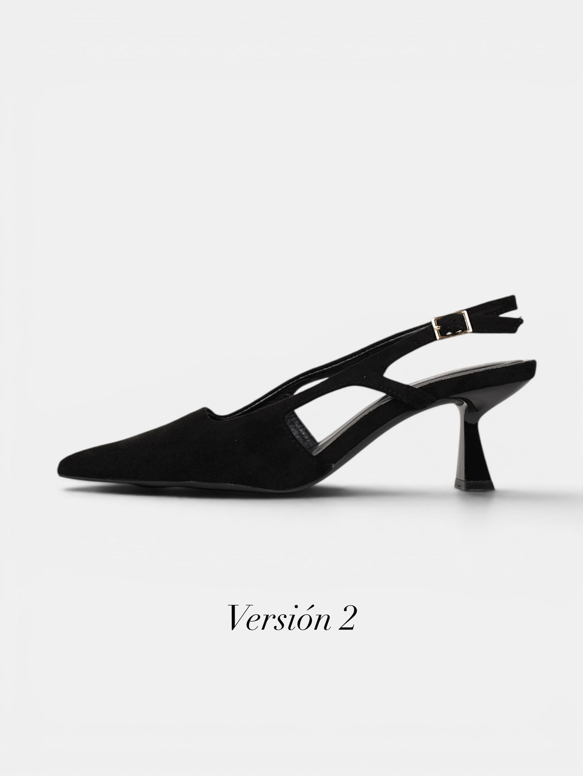 Zapatos de tacón slingback elegantes para mujer con punta fina, zapatos destalonados de terciopelo, tacón bajo cómodo con tira trasera ajustable en beige, rosa, marrón chocolate y negro para comuniones bodas eventos importantes