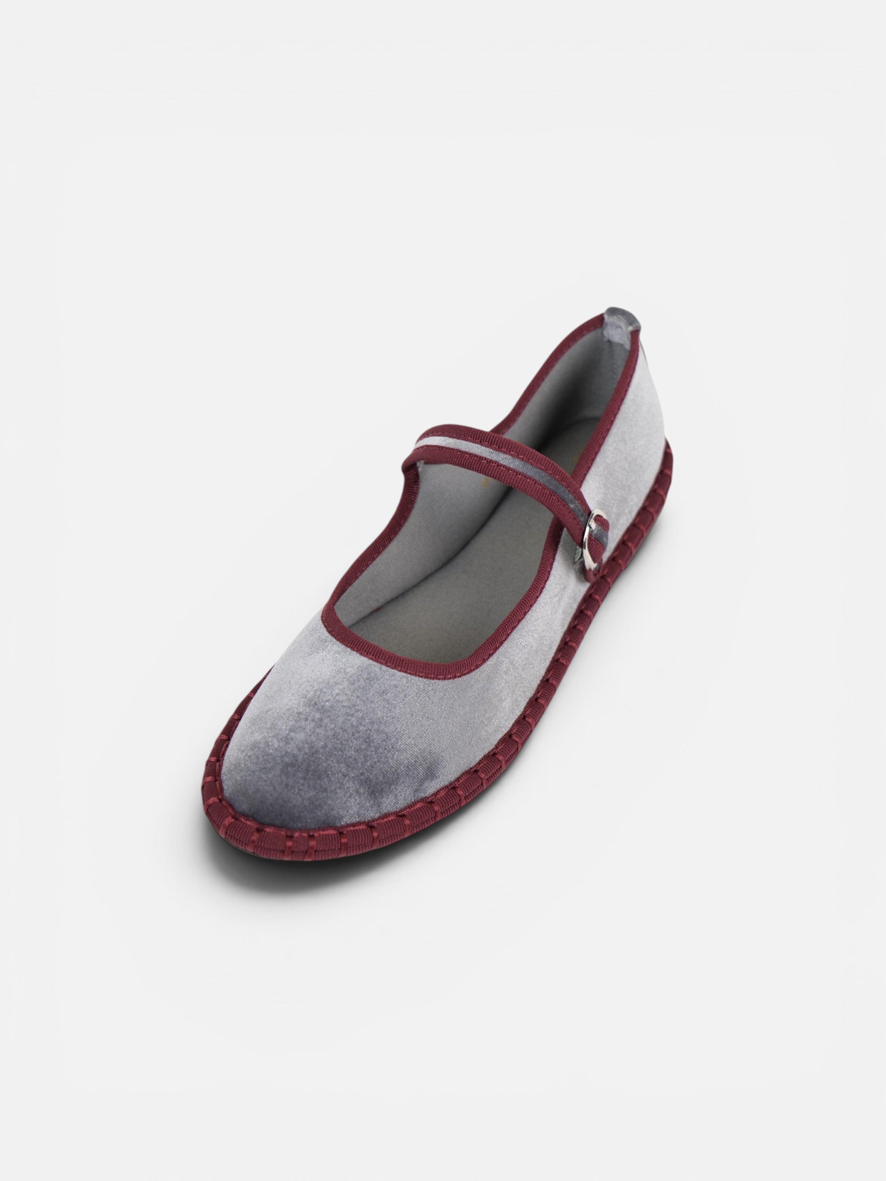 Merceditas terciopelo con hebilla ajustable para mujer, manoletinas bailarinas planas de terciopelo sintético, punta redonda, cómodas, plantilla acolchada, estilo elegante para diario, oficina, eventos y otoño invierno