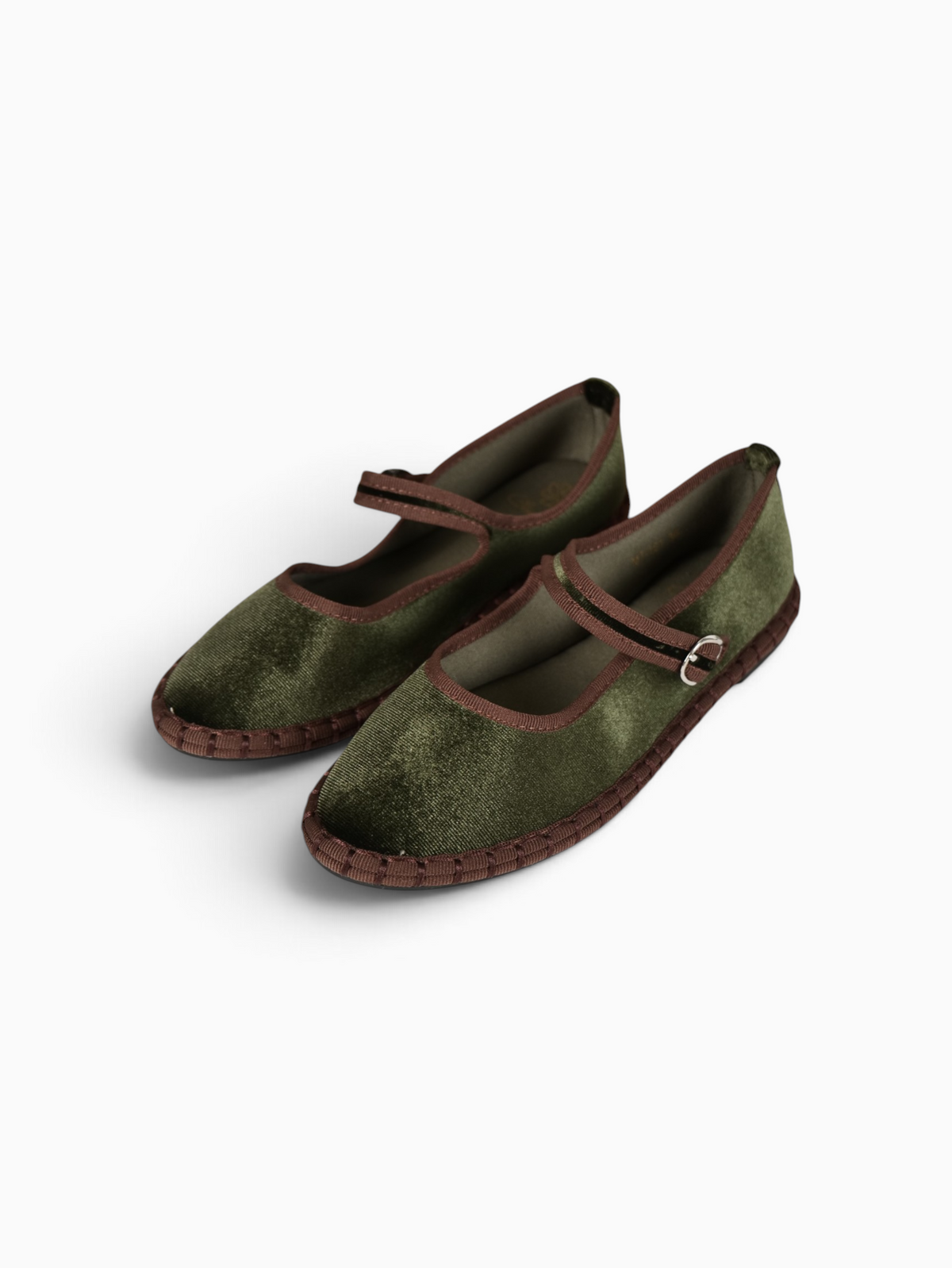 Merceditas terciopelo con hebilla ajustable para mujer, manoletinas bailarinas planas de terciopelo sintético, punta redonda, cómodas, plantilla acolchada, estilo elegante para diario, oficina, eventos y otoño invierno