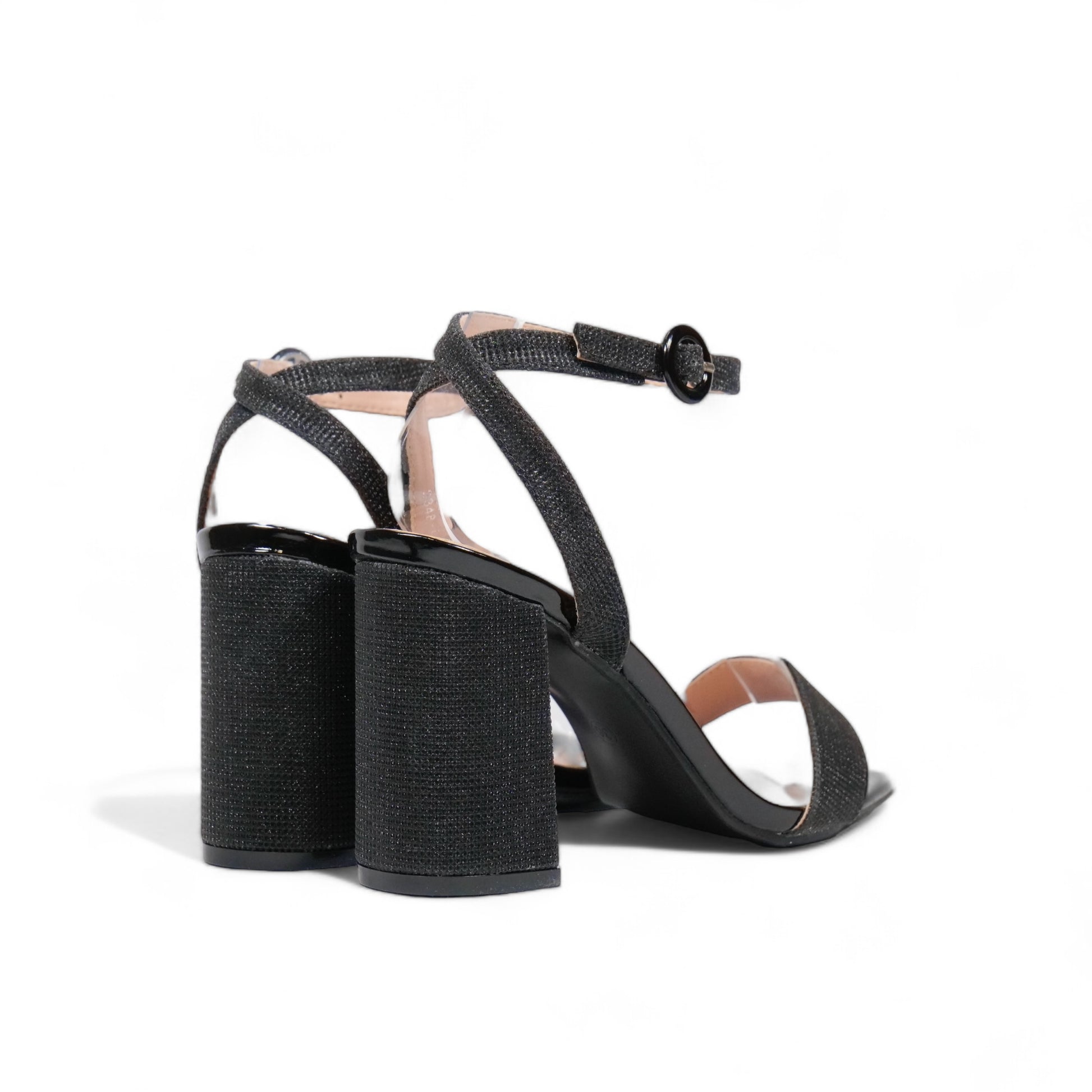 Tacones de fiesta con brillos