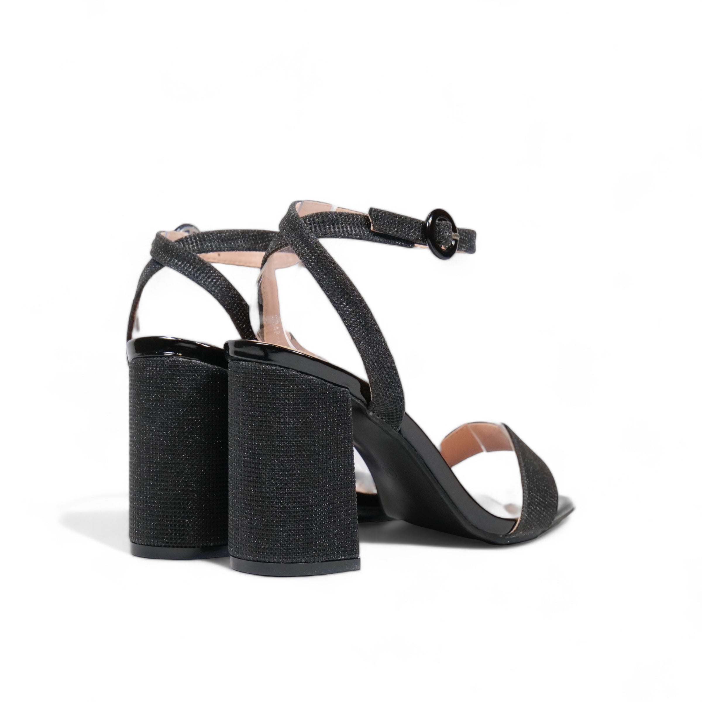 Tacones de fiesta con brillos