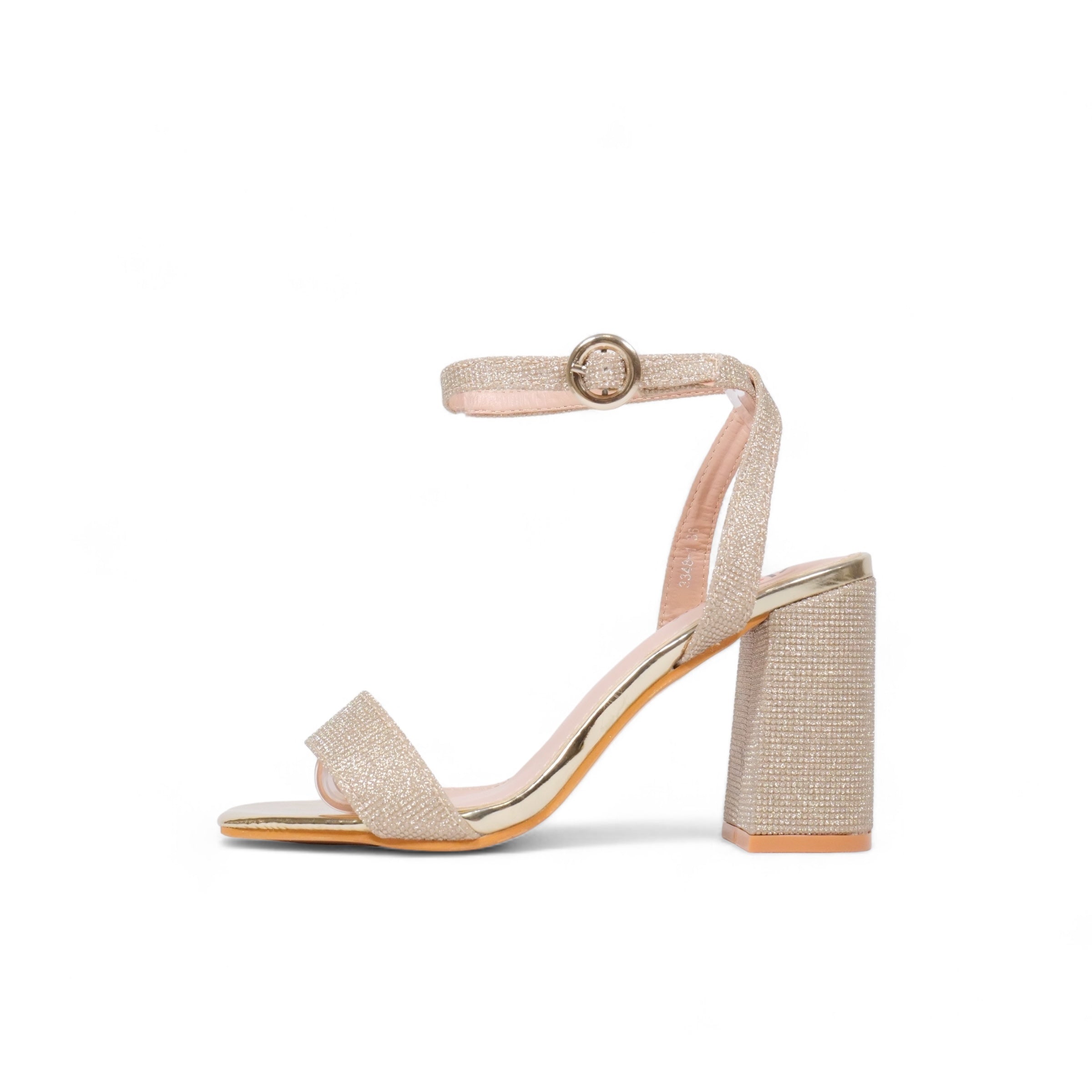 Tacones de fiesta con brillos