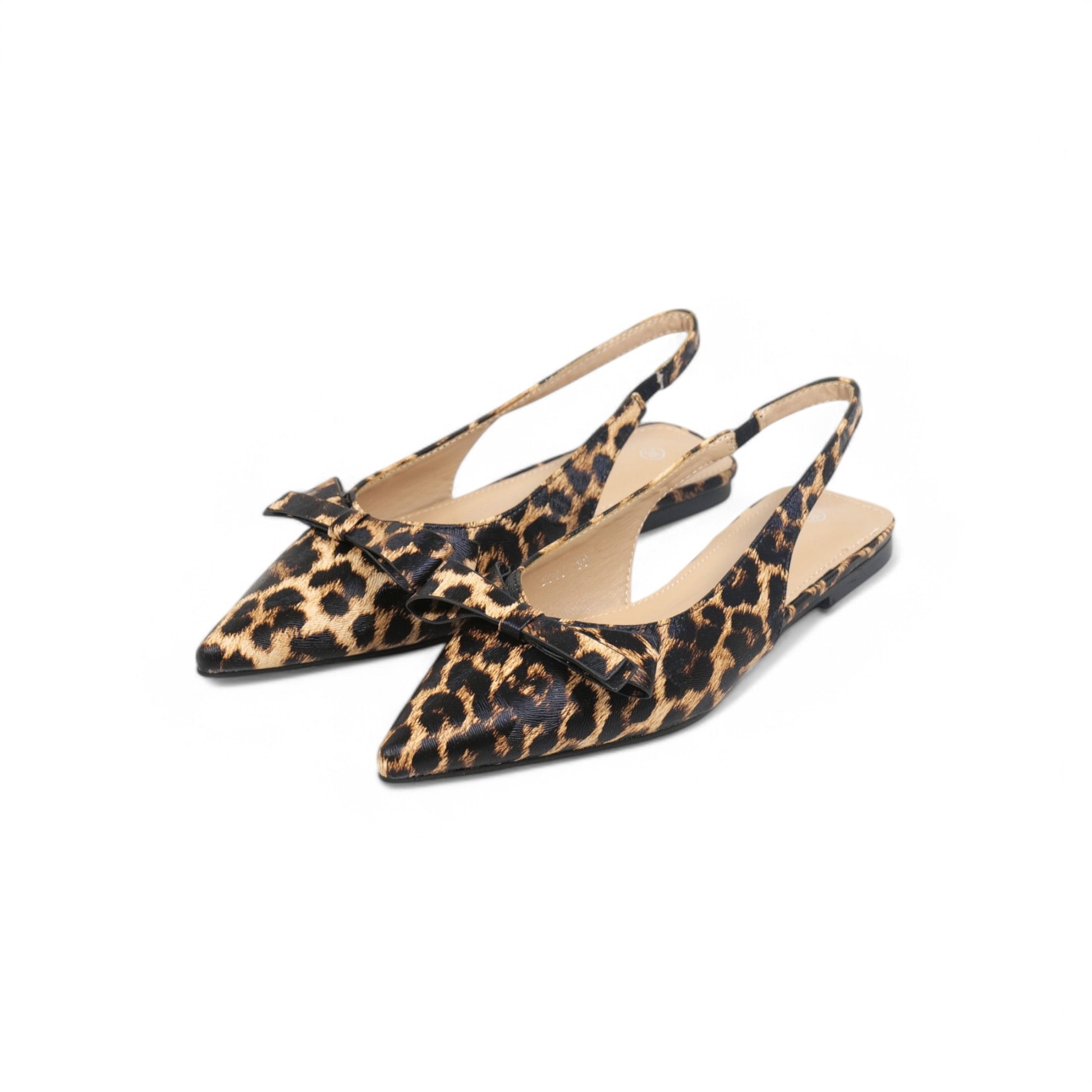 Bailarinas Slingback en punta de lazo