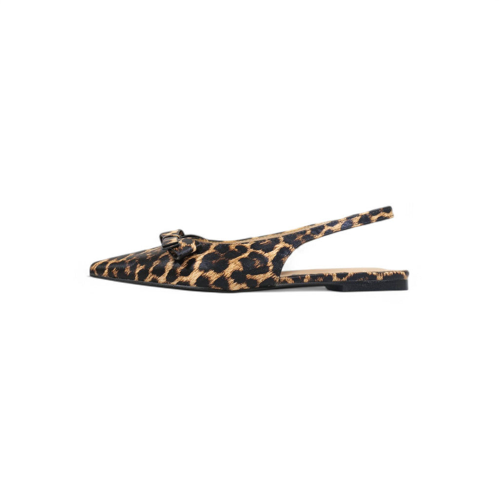 Bailarinas Slingback en punta de lazo