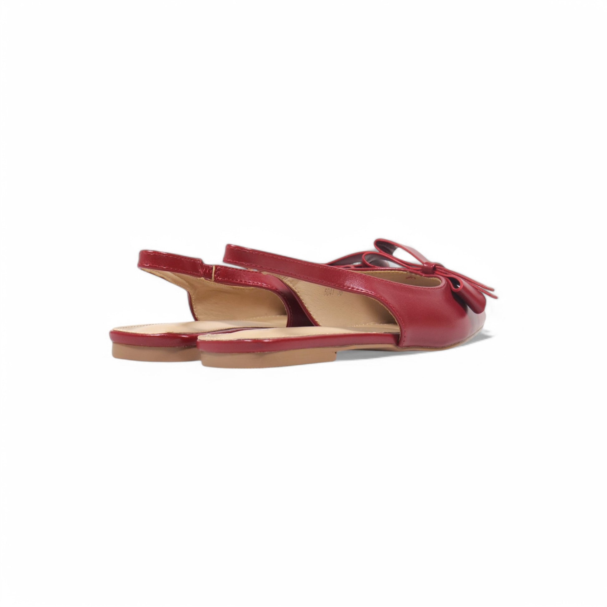 Bailarinas Slingback en punta de lazo