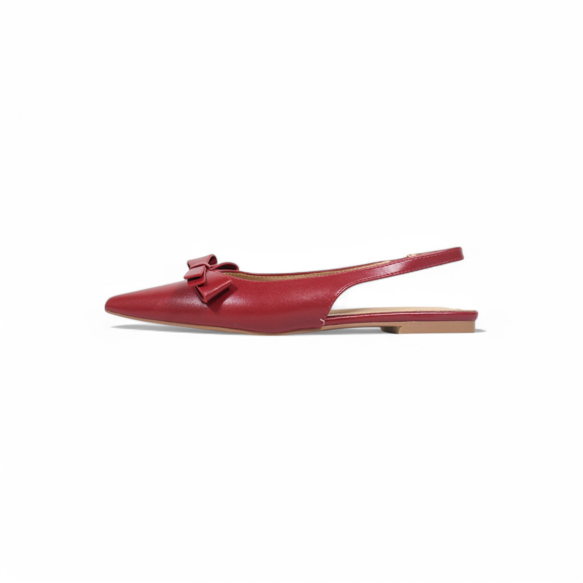 Bailarinas Slingback en punta de lazo