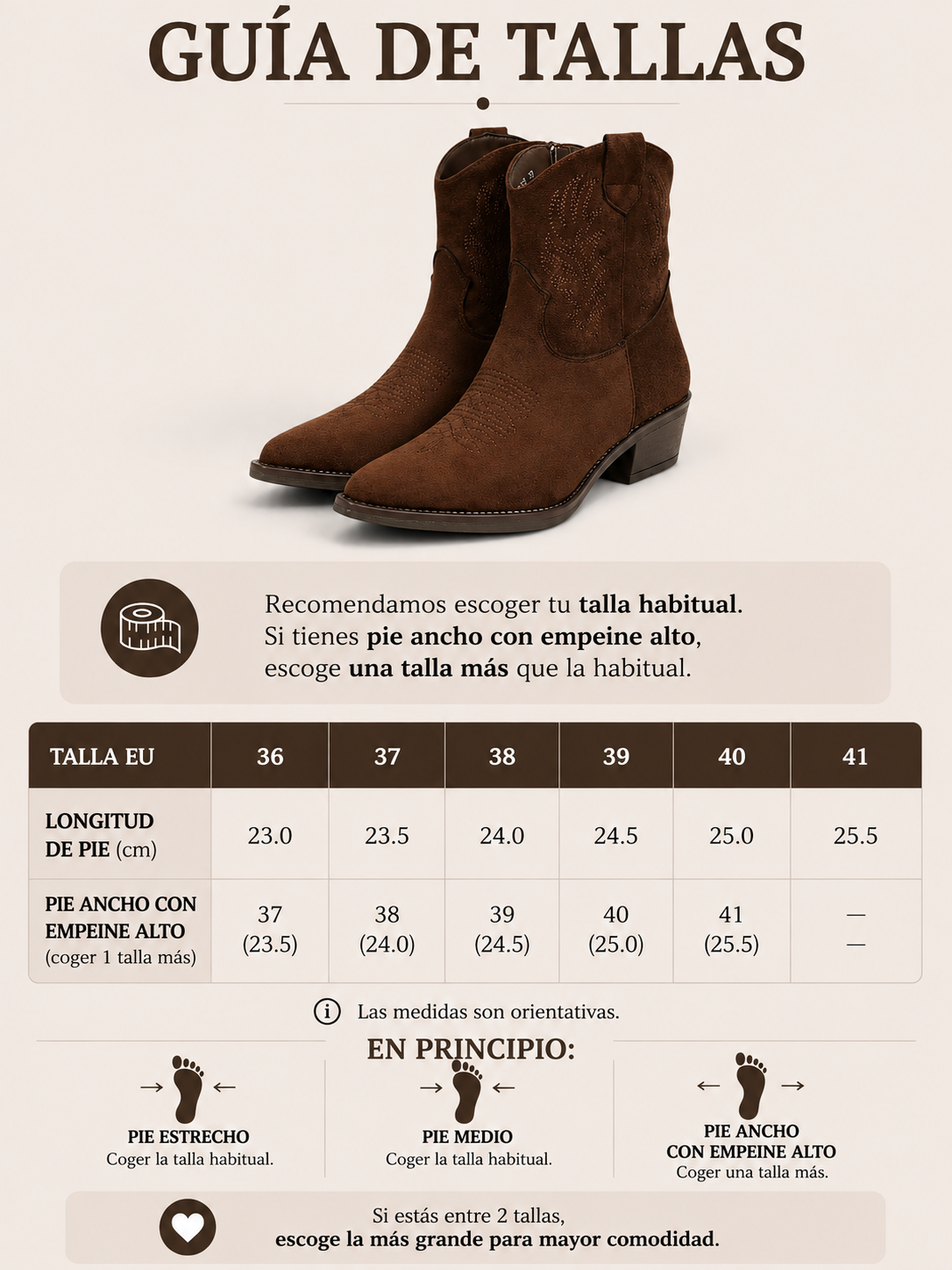 Botines cowboy bordados de gamuza sintética para mujer, botas camperas de caña media, tacón ancho, punta afilada, botas vaquetas cremallera lateral, cómodos para otoño invierno