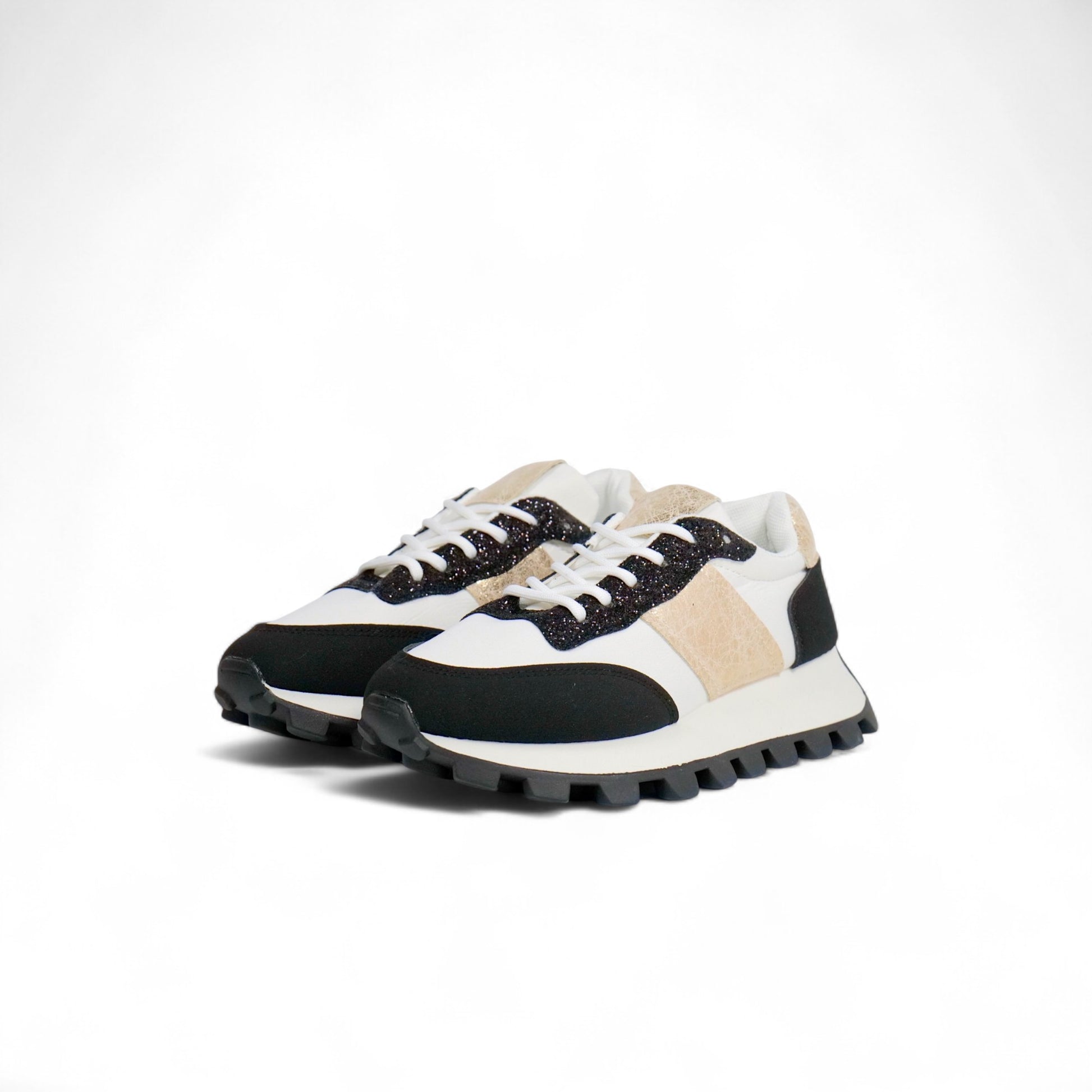 Sneakers con brillos