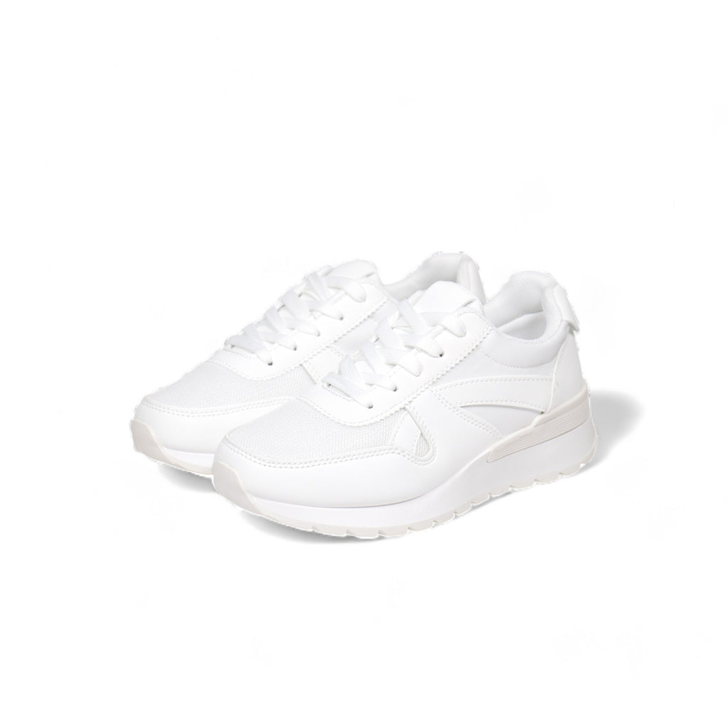 Zapatillas deportivas básicas blancas