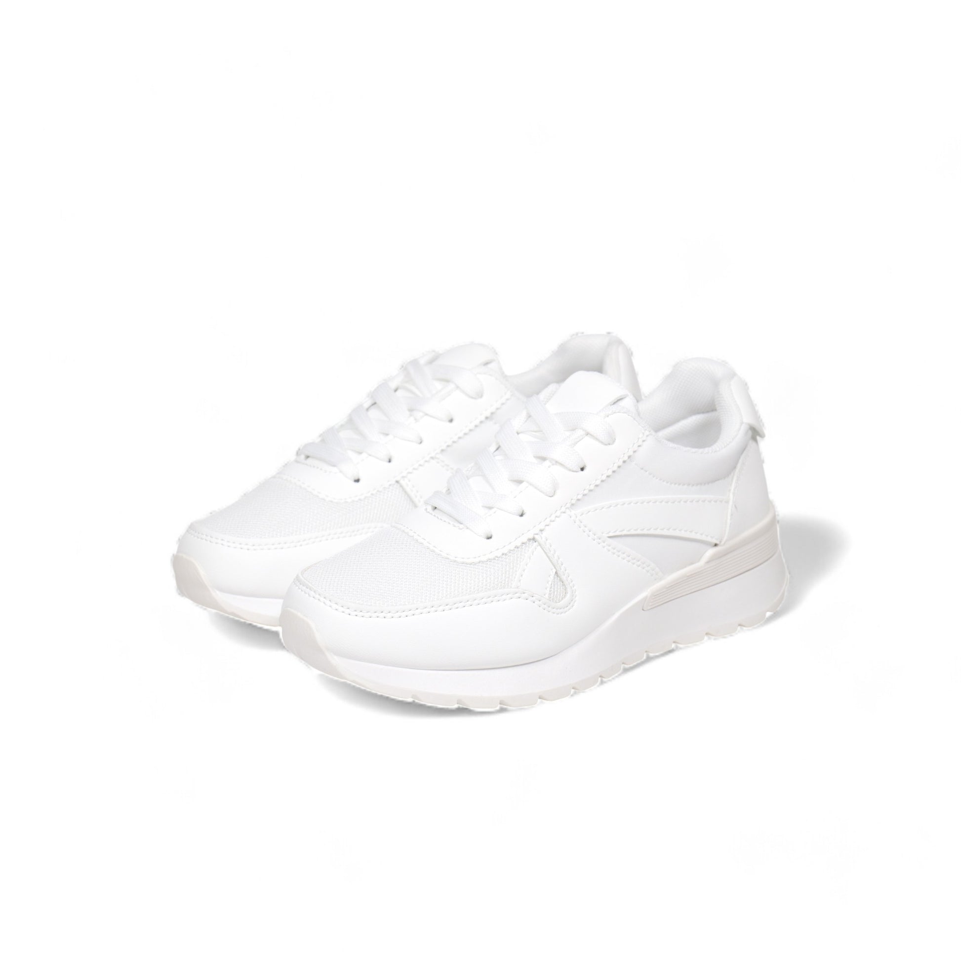 Zapatillas deportivas básicas blancas