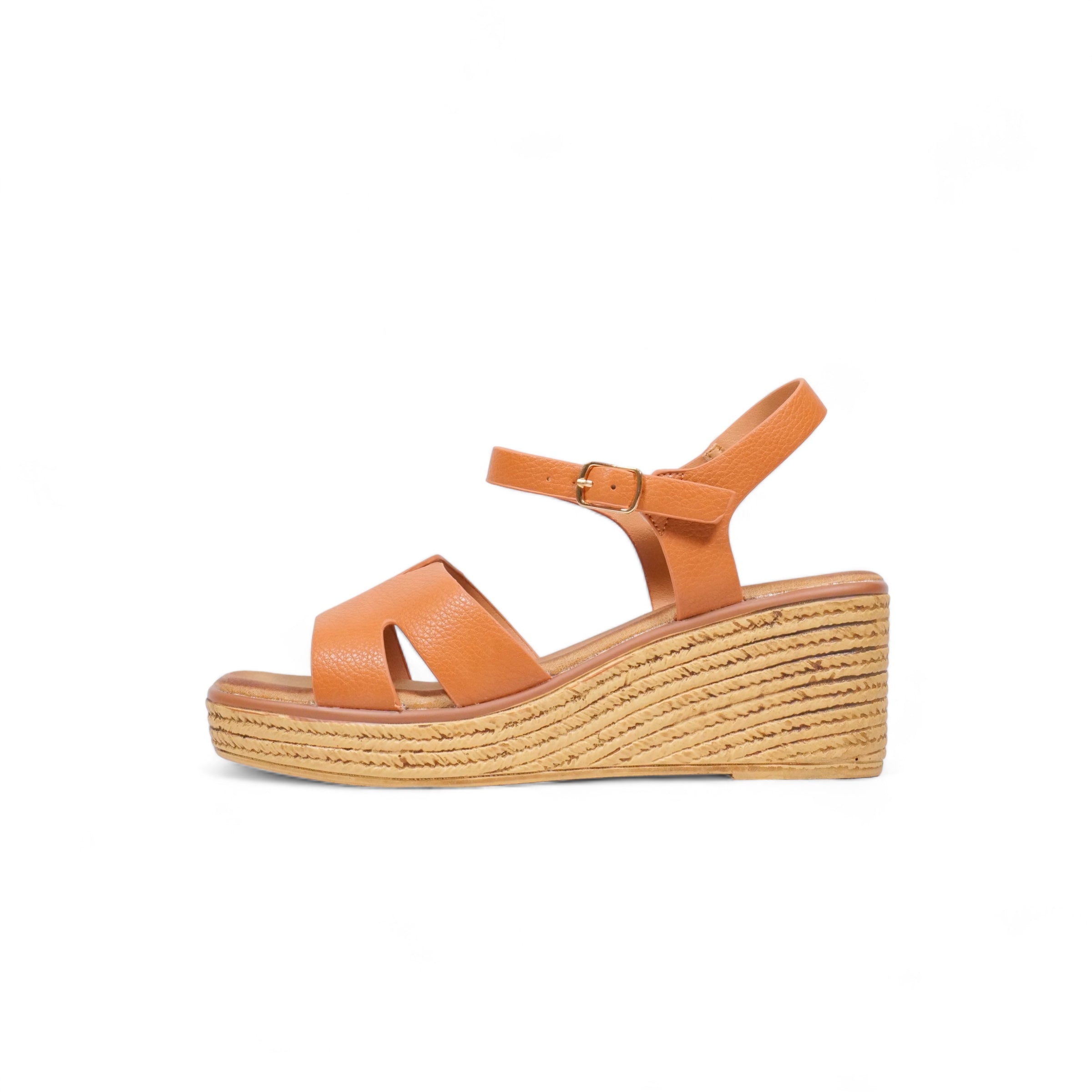 Sandalias de tira con borde de tachuelas