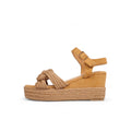 Sandalias de tiras trenzadas de esparto
