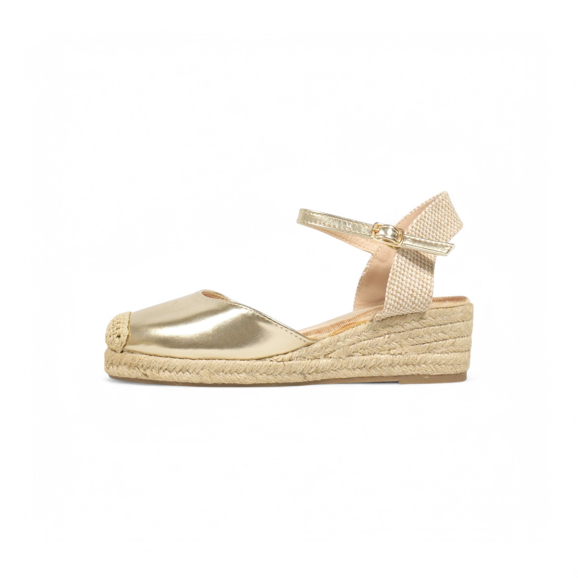 Sandalias de cuña básicas tacón 5cm