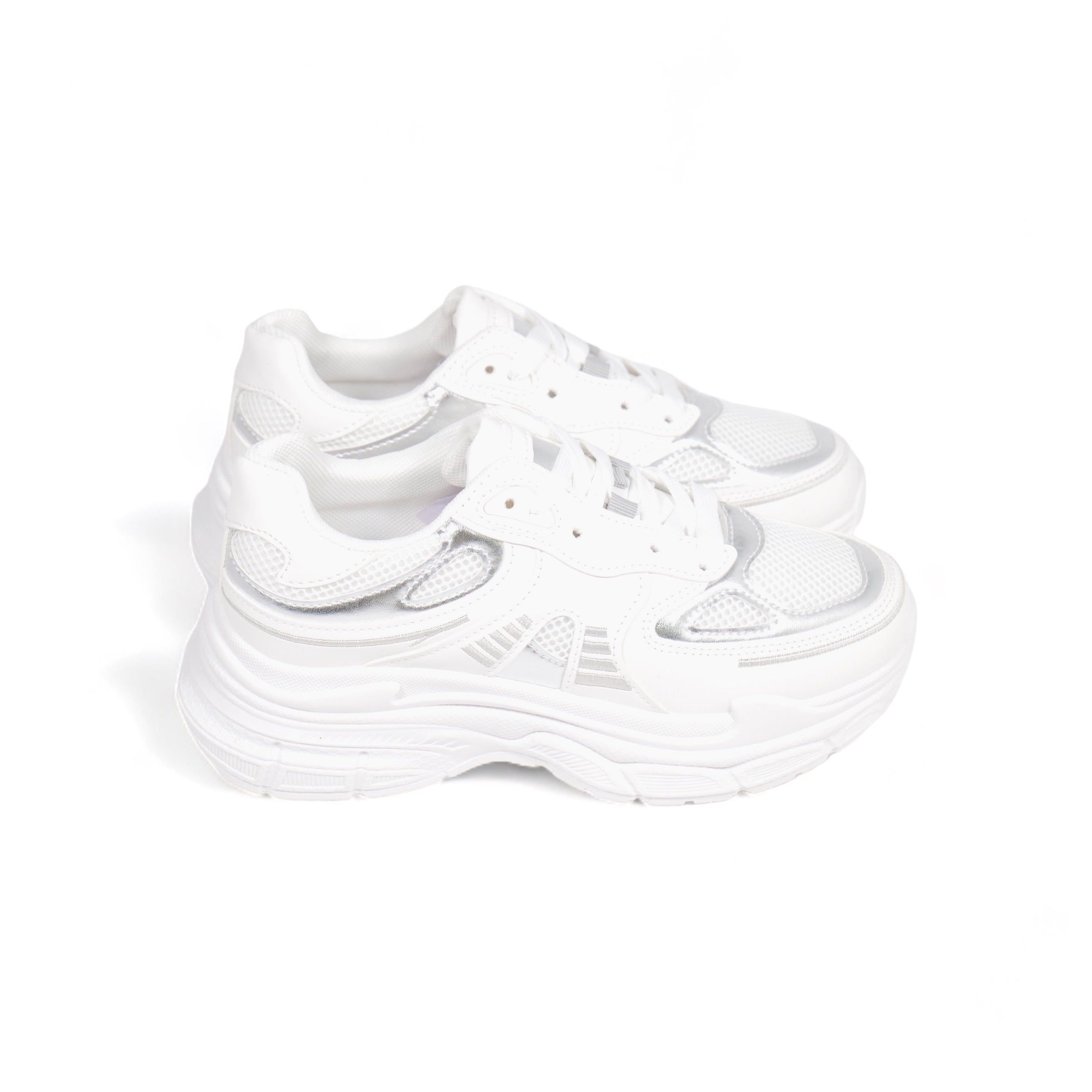 Zapatillas Chunky para Mujer Estilo Retro Multicolor, Tenis Deportivos con Plataforma Gruesa y Detalles en Rosa, Verde y Dorado – Moda Urbana Casual