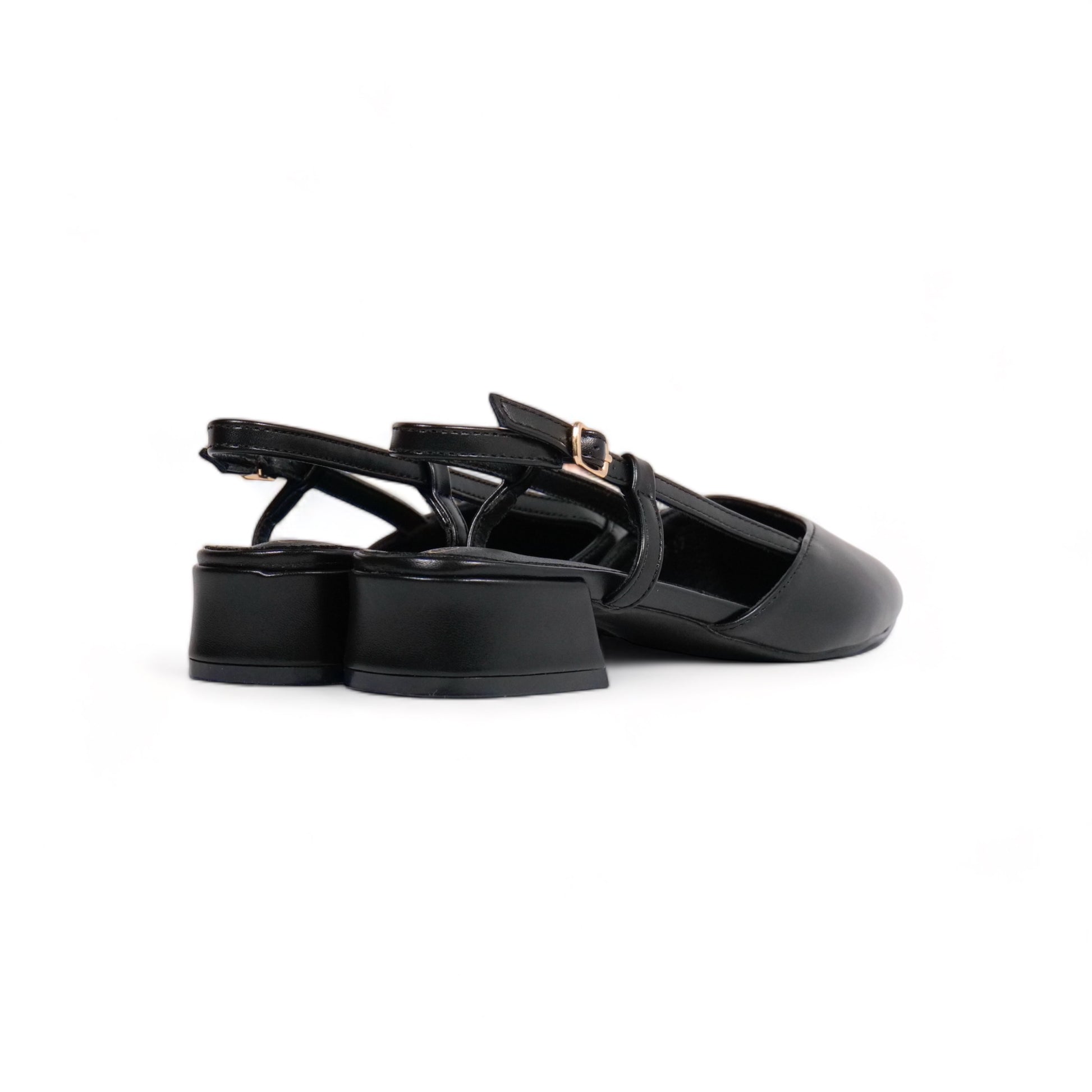 Bailarinas Slingback en punta cuero sintético