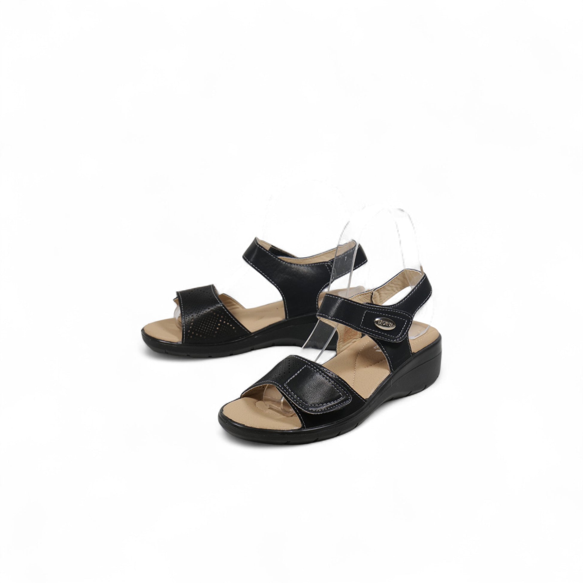 Sandalias confort con ajuste de velcro