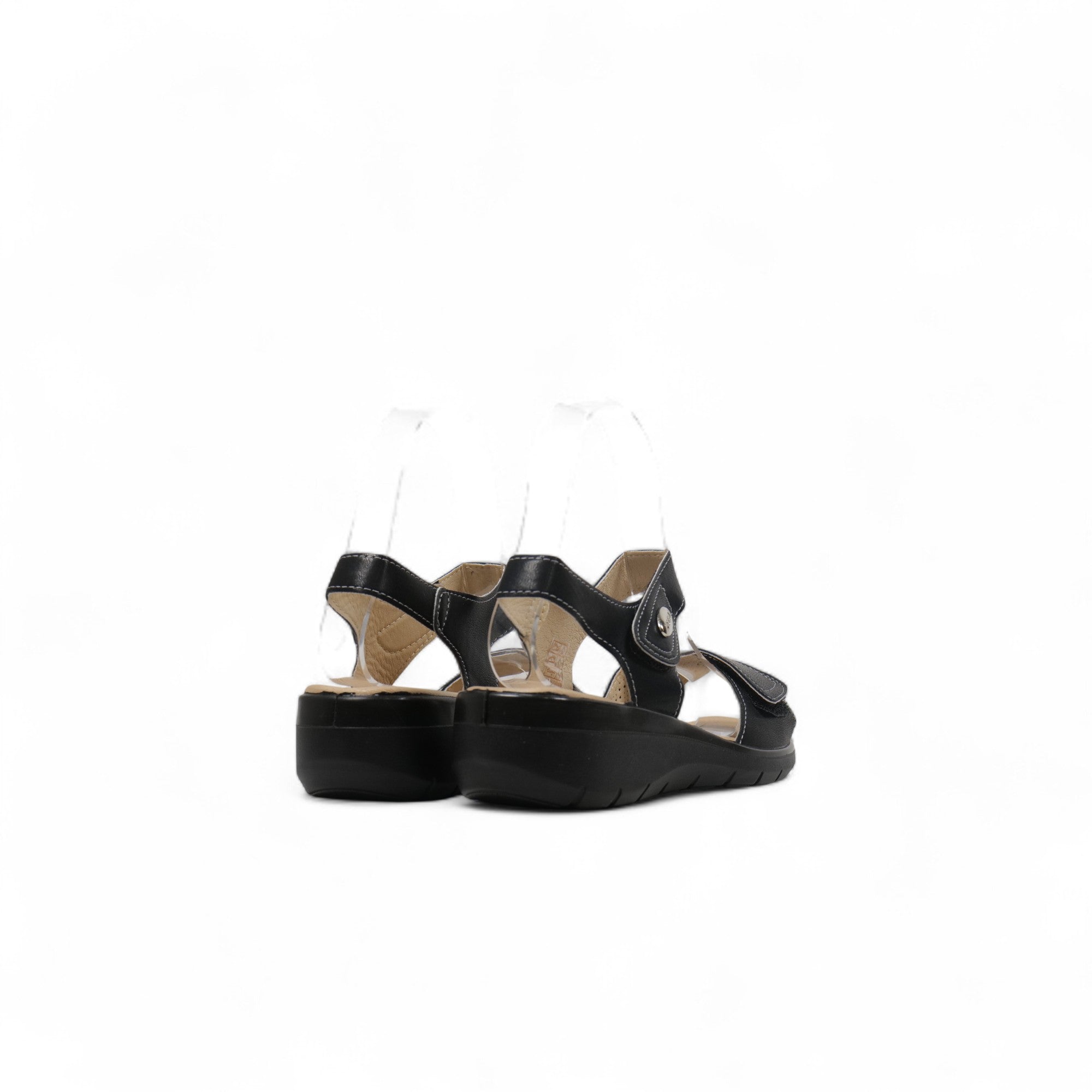 Sandalias confort con ajuste de velcro