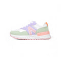 Sneakers  color chicle y blanco