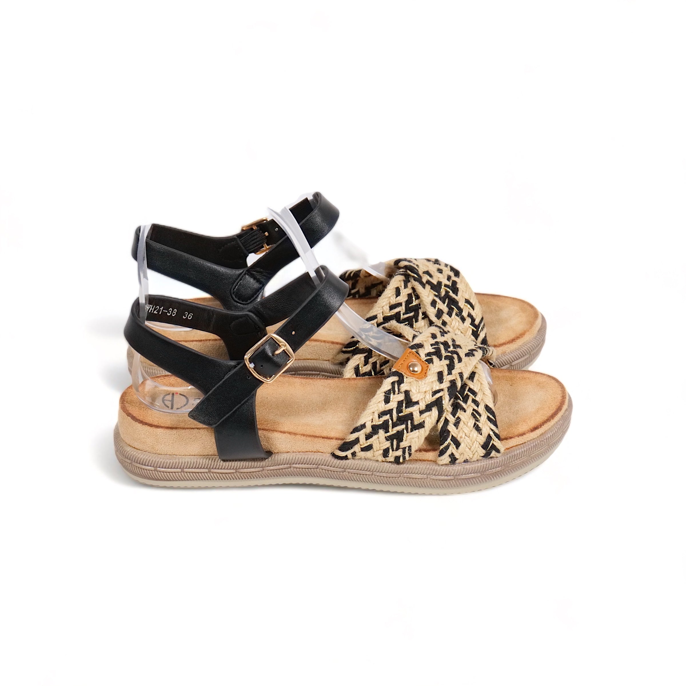 Sandalias planas de mujer, sandalias cómodas de verano para diario, vacaciones, paseo, oficina y viajes, fáciles de combinar con vestidos, pantalones cortos, vaqueros y conjuntos casuales