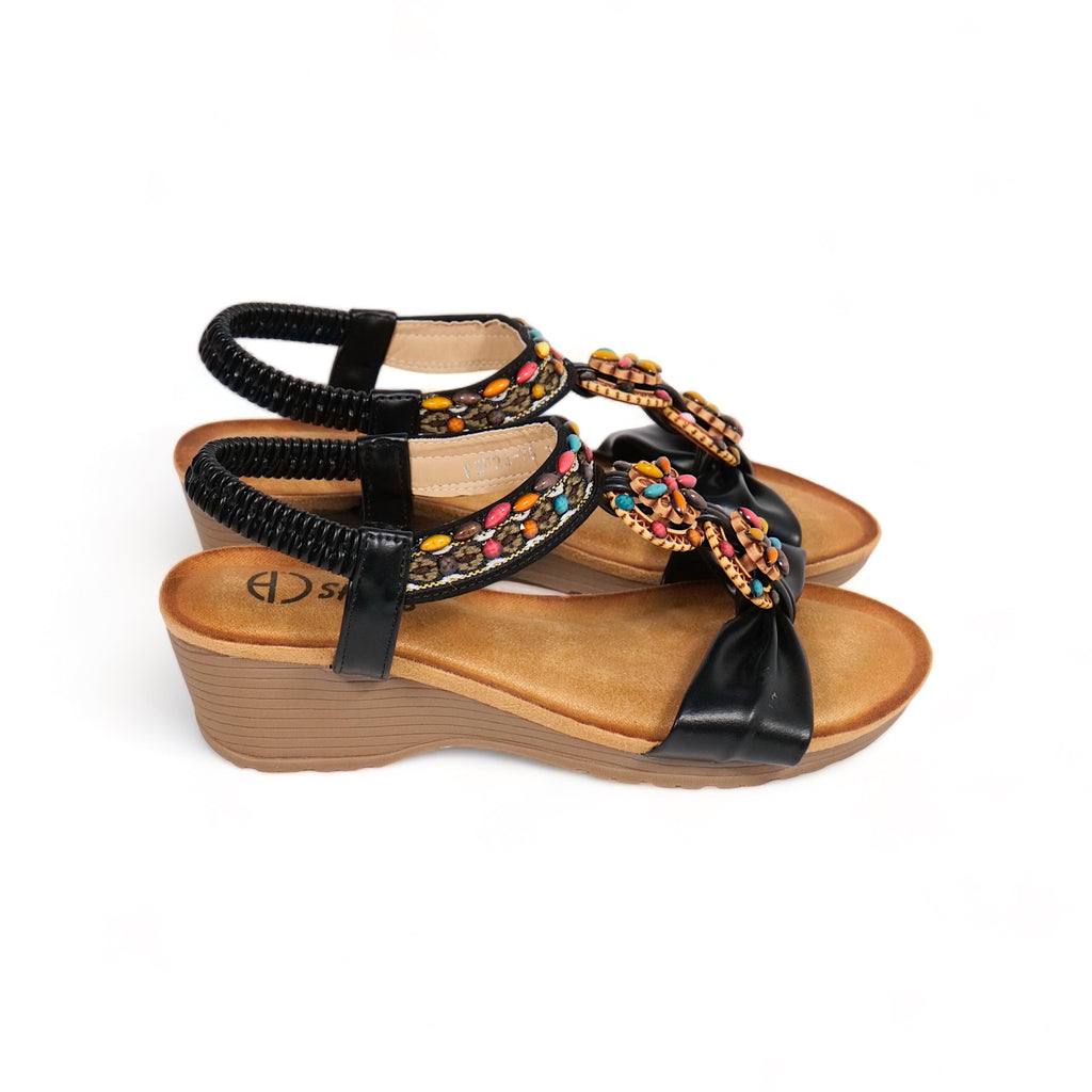 Sandalias planas de mujer, sandalias cómodas de verano para diario, vacaciones, paseo, oficina y viajes, fáciles de combinar con vestidos, pantalones cortos, vaqueros y conjuntos casuales