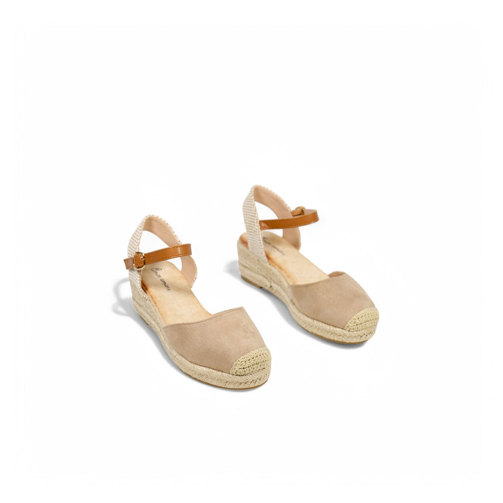 Cuñas 5cm con pulsera cuero sintético