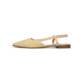 Sandalias planas de tiras de colores