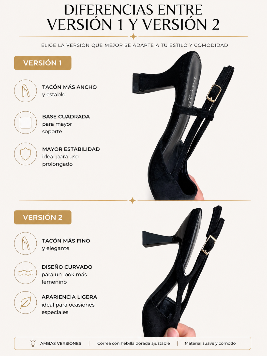 Zapatos de tacón slingback elegantes para mujer con punta fina, zapatos destalonados de terciopelo, tacón bajo cómodo con tira trasera ajustable en beige, rosa, marrón chocolate y negro para comuniones bodas eventos importantes