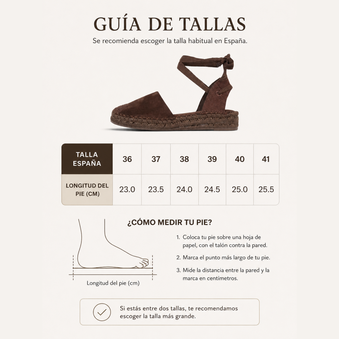 Alpargatas Planas con Cinta de Gamuza sintética Efecto ante suave, las cintas al tobillo y acabado efecto esparto en color negro, beige y marrón chocolate, estilo mediterráneo para verano, vacaciones y looks con vestidos, lino o jeans