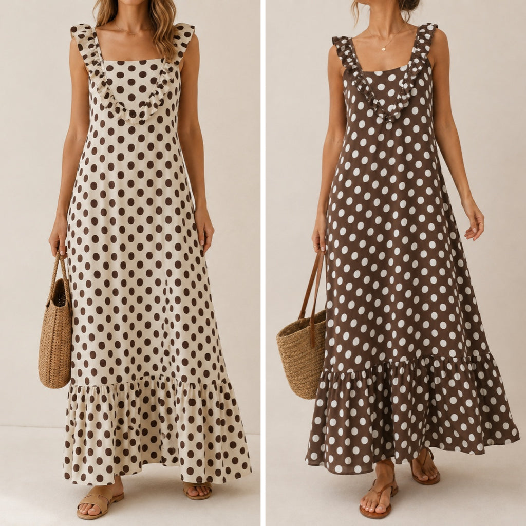 Vestido midi mujer lino bordado floral sin mangas con cinturón escote en V, vestido camisero fluido elegante casual chic estilo boho minimalista verano outfit femenino