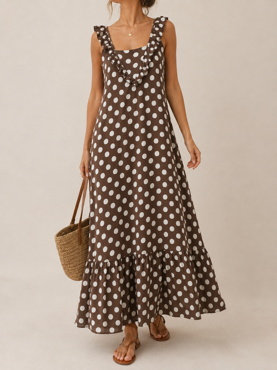 Vestido midi mujer lino bordado floral sin mangas con cinturón escote en V, vestido camisero fluido elegante casual chic estilo boho minimalista verano outfit femenino