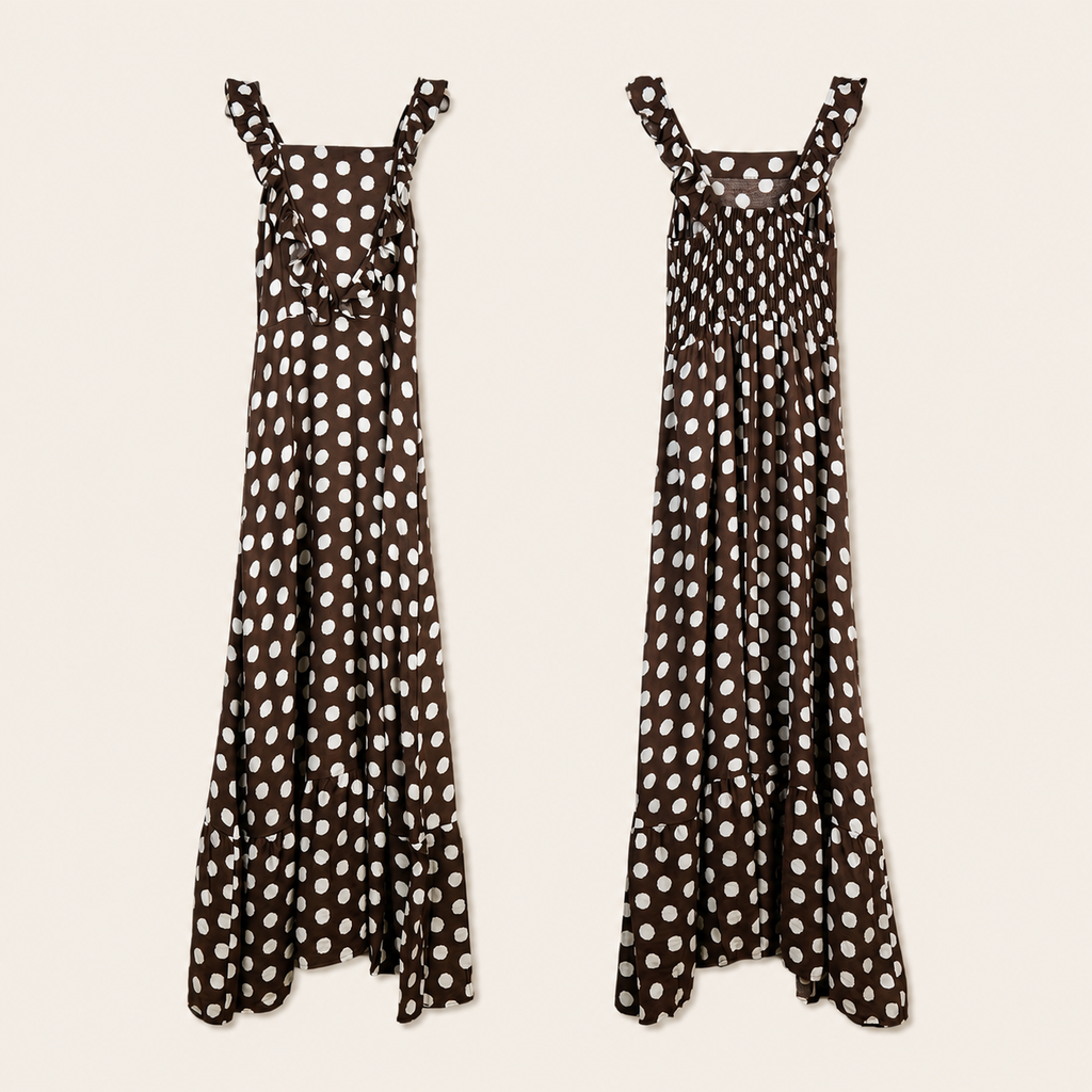 Vestido midi mujer lino bordado floral sin mangas con cinturón escote en V, vestido camisero fluido elegante casual chic estilo boho minimalista verano outfit femenino